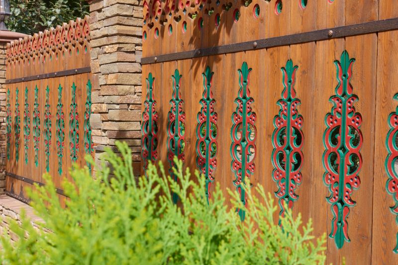 Decorative Textured Fences
